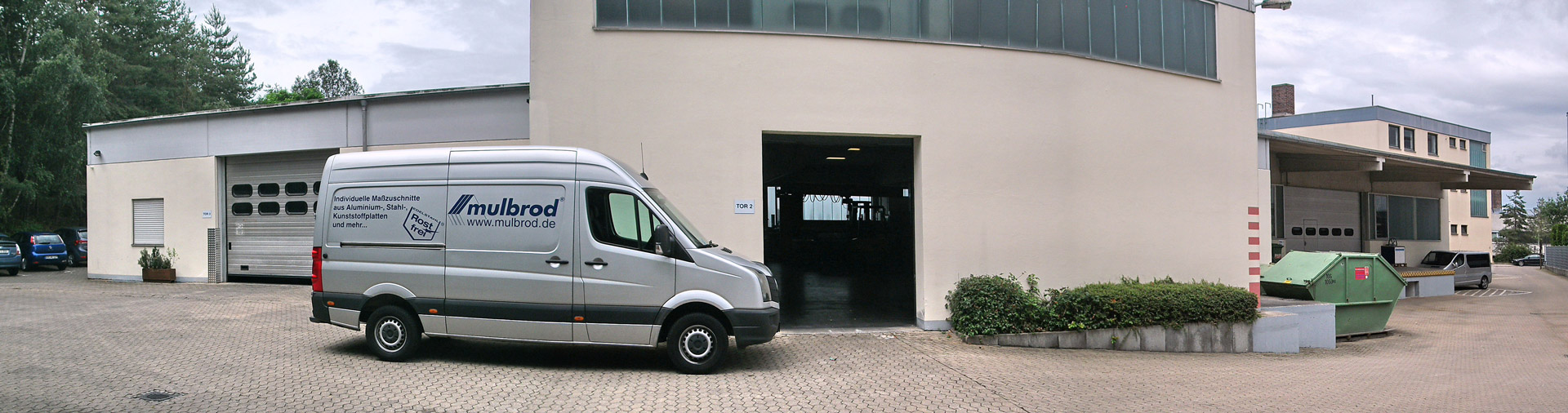 Detailansicht Firmengebäude