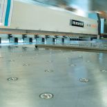 Moderne Aluminium-Plattenzuschnittsäge